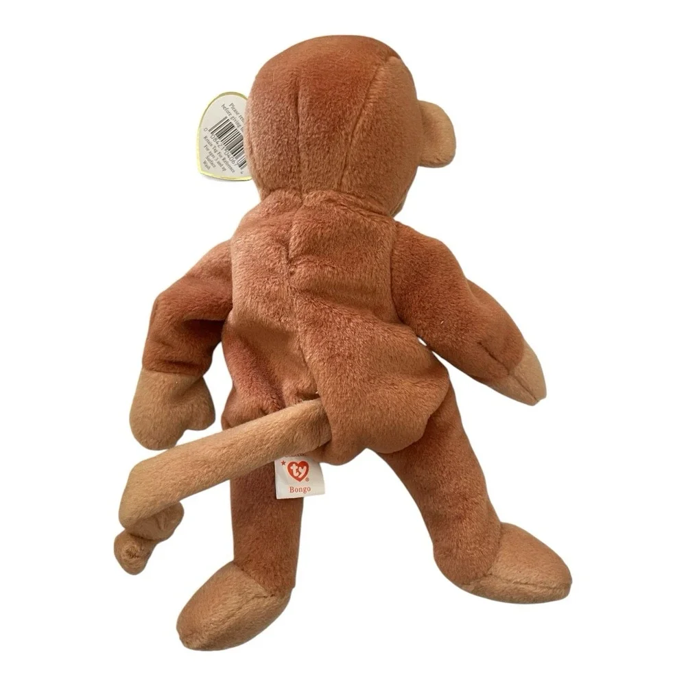 Ty Beanie Baby Bongo The Monkey Toy‎